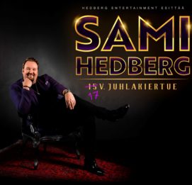 Sami Hedbergin promokuva 17. juhlakiertue.