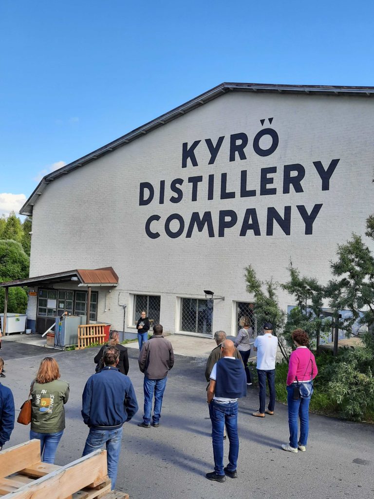 Kyrö Distillery Company esittelykierros